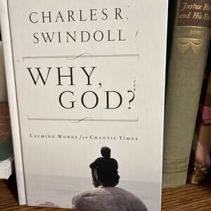 Why God? Signed Hardcover by Charles R Swindoll 2001